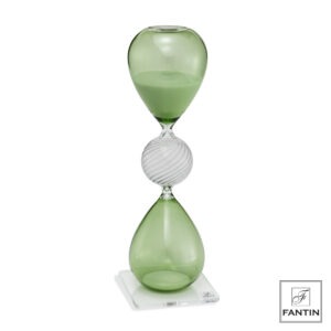 CLESSIDRA VERDE SABBIA BIANCA CM. H30   30 MINUTI