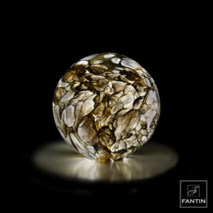 LAMPADA SFERA MARMOREO CM. Ø23,5XH22,5