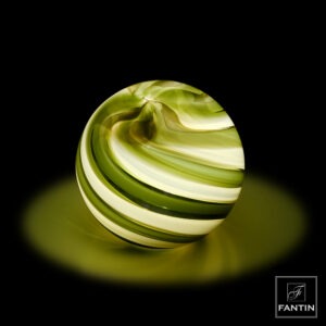 LAMPADA LED SFERA VERDE CM.Ø12XH11,5