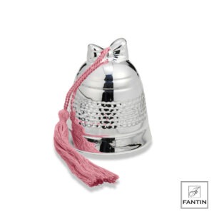 CAMPANA CARILLON CON FIOCCOROSA CM. Ø9XH10,5