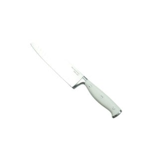 COLTELLO BIANCO SANTOKU INOX 32CM