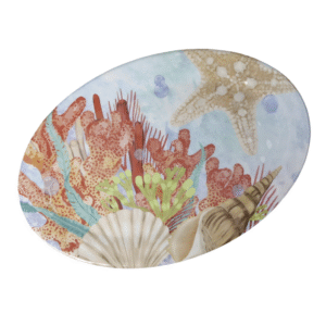 VASSOIO OVALE OCEANO MELAMINA