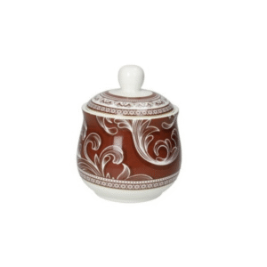 ZUCCHERIERA ROYAL RED NEW BONE CHINA