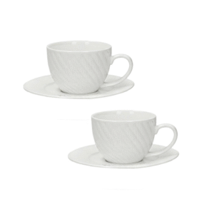 TAZZINA CAFFE OPTICAL SET 2 PZ NEW BONE CHINA