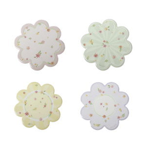 DECORATION POLLINE SET 4 PZ CERAMICA/SUGHERO