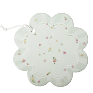 DECORATION POLLINE VERDE CERAMICA/SUGHERO