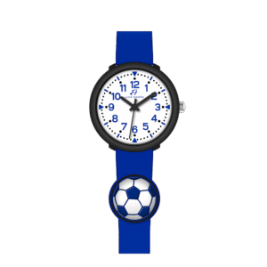 OROLOGIO BAMBINO BLU CON PALLONE
