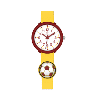 OROLOGIO BAMBINO GIALLO CON PALLONE