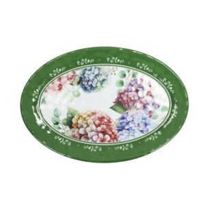 VASSOIO OVALE FLORA MELAMINA