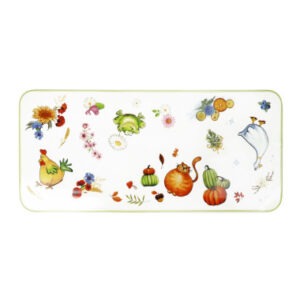 VASSOIO RETTANGOLARE 4 STAGIONI PORCELLANA