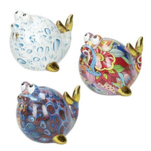 SALVADANAIO FOCA DECORI ASSORTITI DOLOMITE