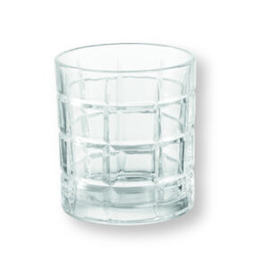 BICCHIERE QUADRATO SET 6 PZ VETRO