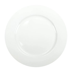 PIATTO PIANO TOTAL WHITE BIANCO NEW BONE CHINA
