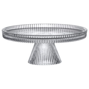 ALZATA PLISSE' TRASPARENTE VETRO