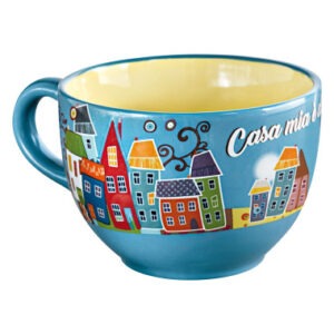 JUMBO TAZZA CASA MIA STONEWARE