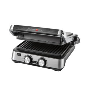 GRILL APRIBILE C/DOPPIA PIASTRA ANTIADER TEC COL INOX/PP/PF