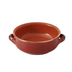 COCOTTE C/MANICI COLORI ASSORTITI TERRACOTTA DA FUOCO