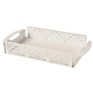 VASSOIO JAQUARD SABBIA METAL