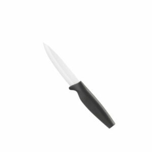 COLTELLO FRUTTA CERAM C/MAN. SOFT TOUCHNERO C/COPRIL.