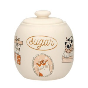 ZUCCHERIERA CANI E GATTI NEW BONE CHINA