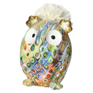 DIFFUSORE DI FRAGRANZA GUFO PORCELLANA C/DIFFUSORE FIORE