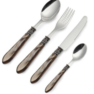 SET POSATE MOKA NUANCE 16 PZ INOX