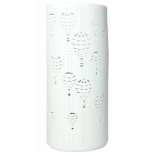 LAMPADA MONGOLFIERA PORCELLANA