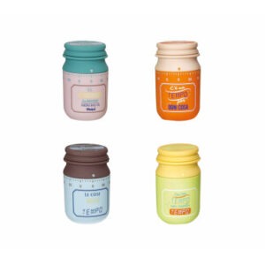 TIMER BARATTOLO FRESH TIME COLORI ASS. ABS DISPLAY 12 PZ