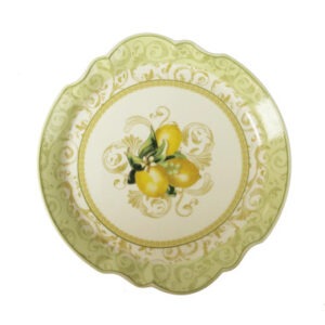 VASSOIO PORTATA LIMONI PORCELLANA