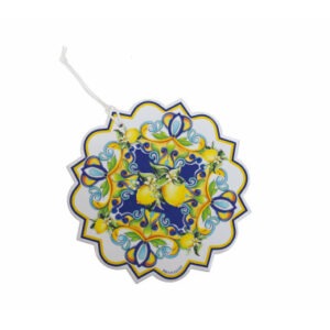 DECORATION CITRUS CERAMICA/SUGHERO BIANCO