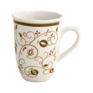 MUG TEMPO DI FESTA SET 2 PZ PORCELLANA