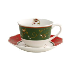 TAZZA THE TEMPO DI FESTA SET 2 PZ PORCELLANA