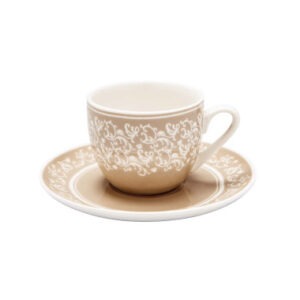 TAZZINA CAFFE RICCIOLI DI FATA SET 2 PZ PORCELLANA