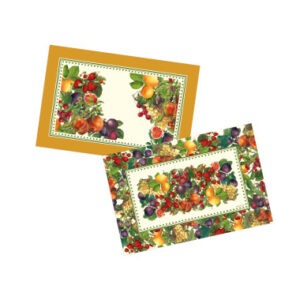 TOVAGLIETTA AMERICANA LE PRIMIZIE SET 2 PZ PVC ESPANSO