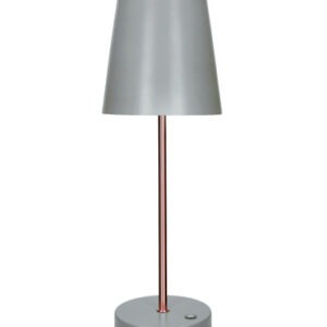 LAMPADA LED TOUCH ALTAIR TORTORA/ROSE GOLD METAL